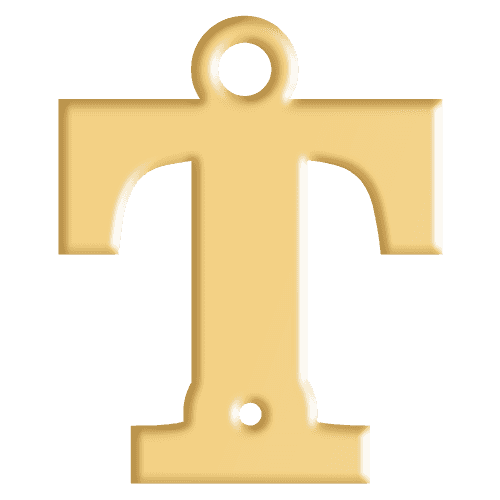 T Initial Pendant