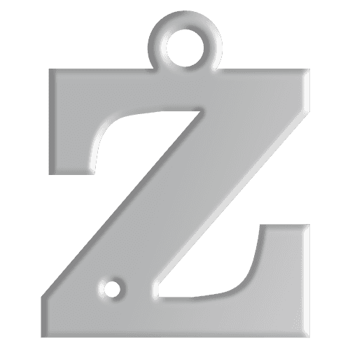 Z Initial Pendant