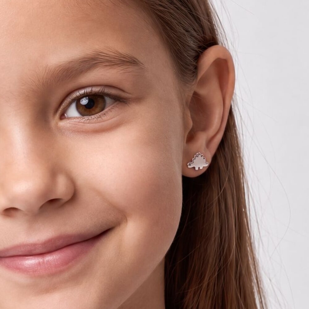 Baby Dinosaur Stud Earrings