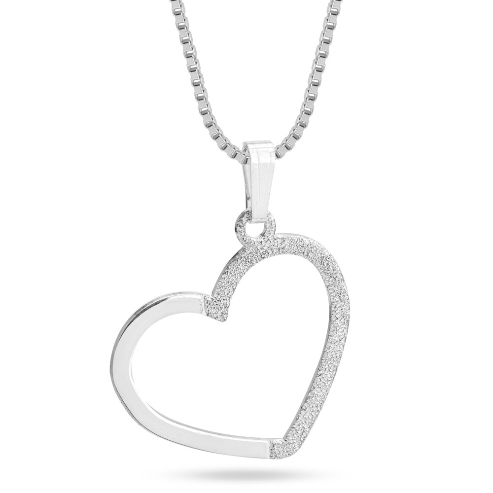 Sparked Heart Necklace
