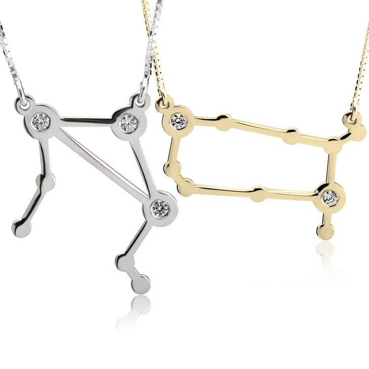 Star Sign Constellation Necklace