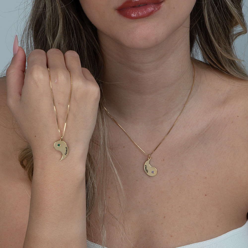 Yin and Yang Couple necklace