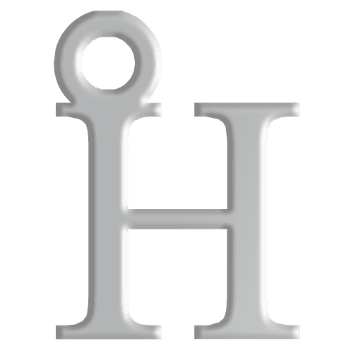 H Initial Pendant