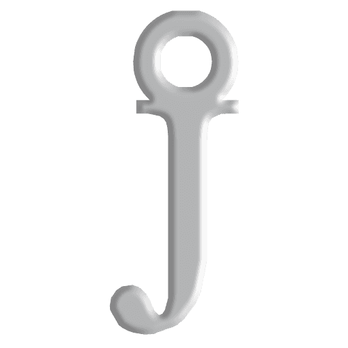 J Initial Pendant