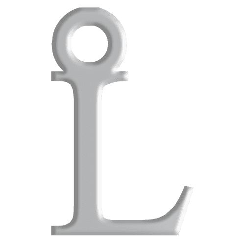 L Initial Pendant