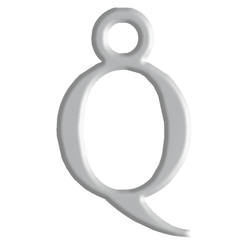 Q Initial Pendant