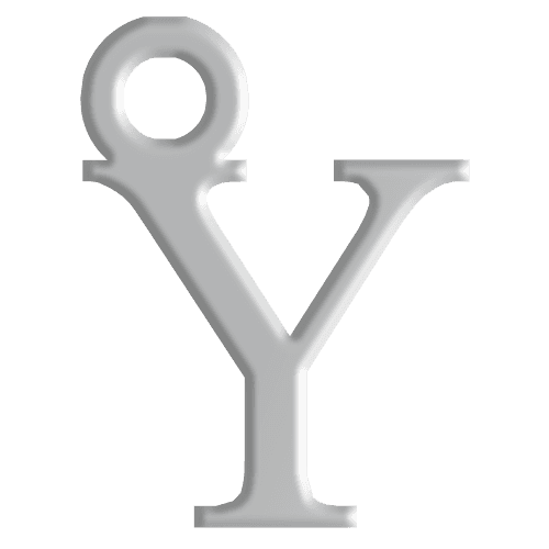 Y Initial Pendant