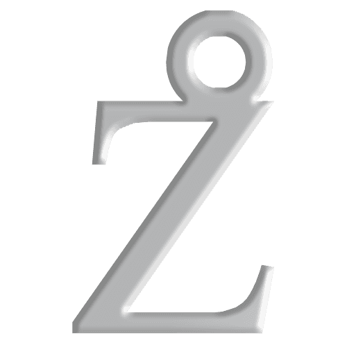Z Initial Pendant