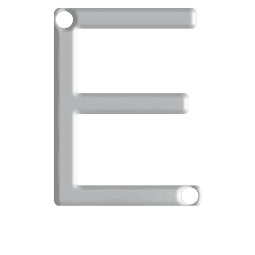 E Initial Pendant