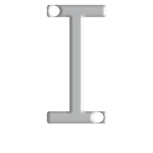 I Initial Pendant