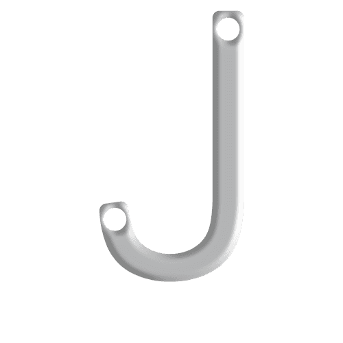 J Initial Pendant