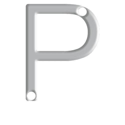 P Initial Pendant