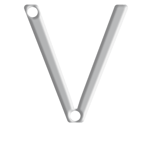 V Initial Pendant