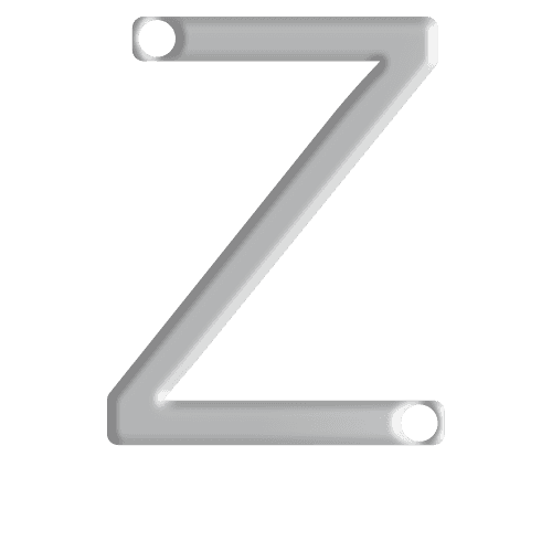Z Initial Pendant
