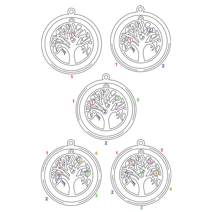 Family Tree Necklace information
