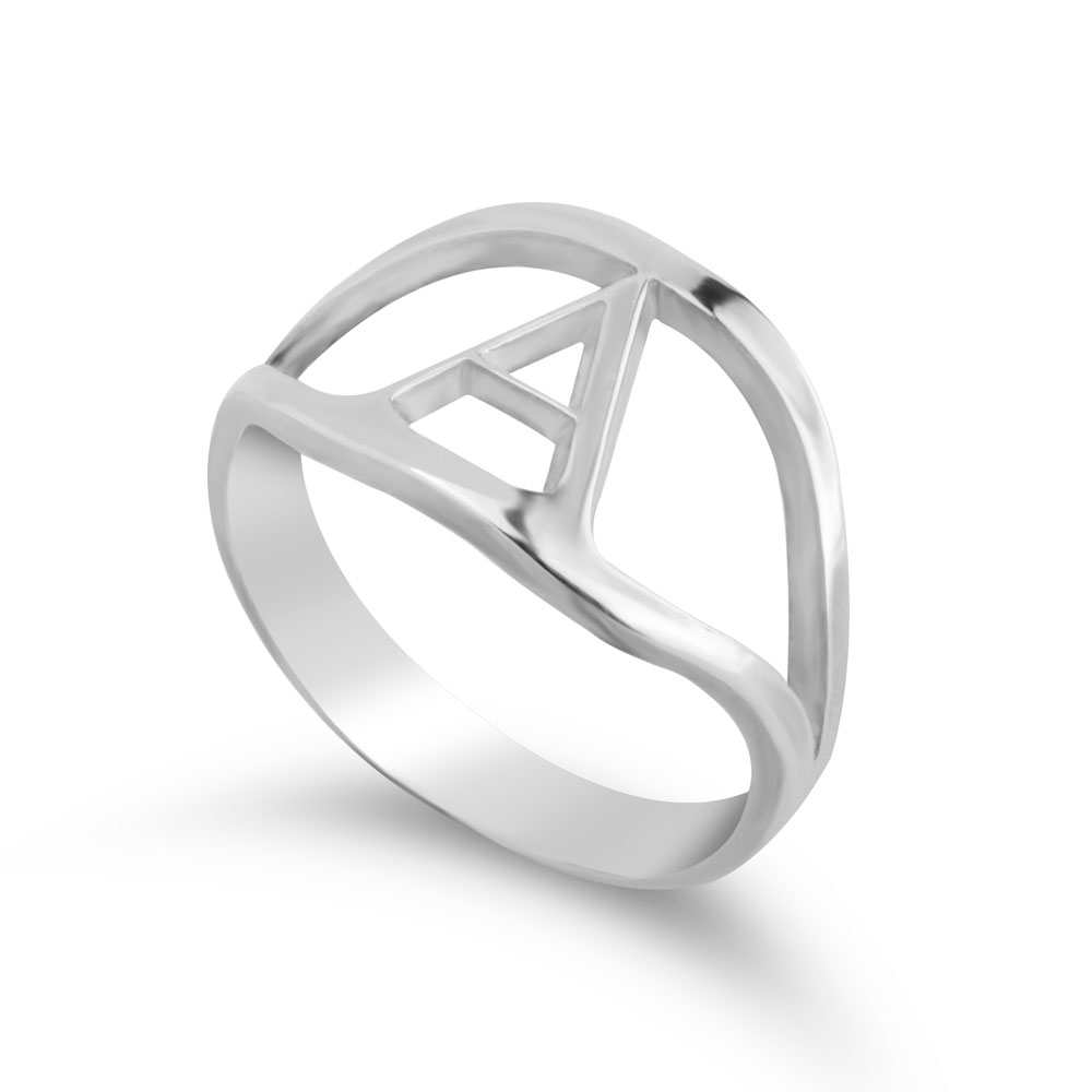 Personalised Initial Ring