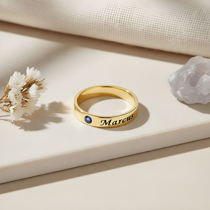 Birthstone Rings For Mom model