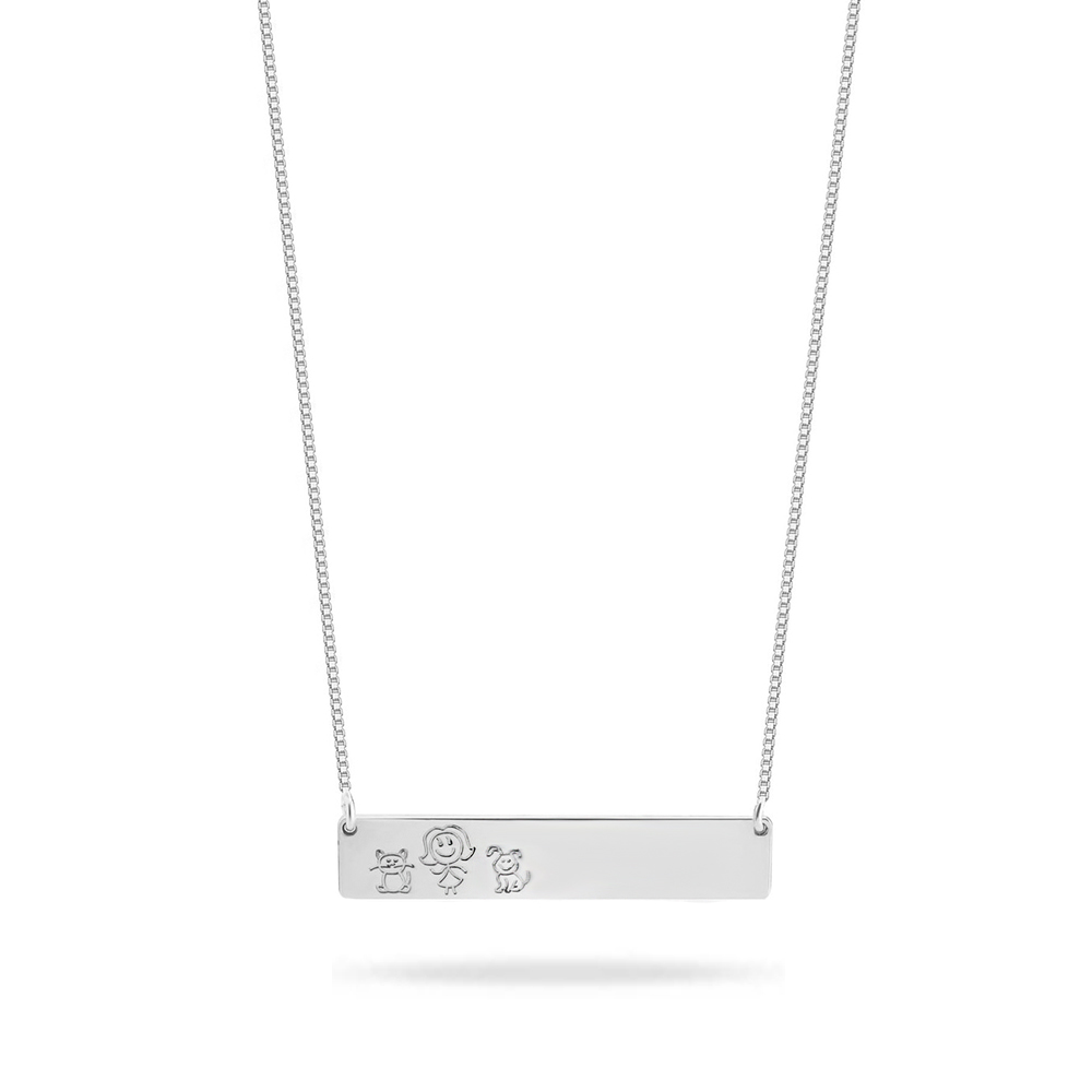 Family Bar Necklace
