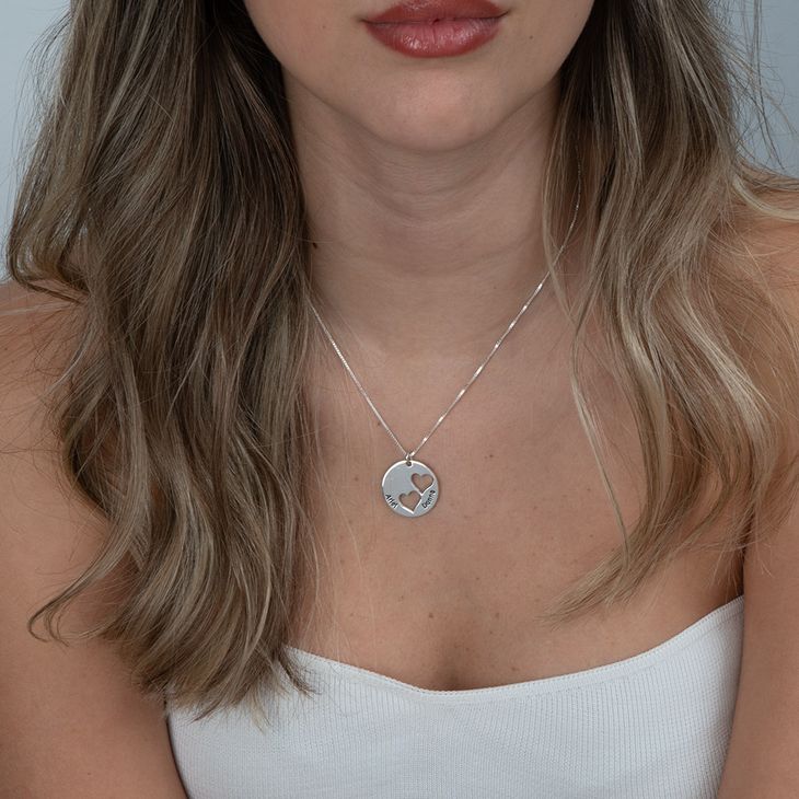 Daughter Necklace For Mom model