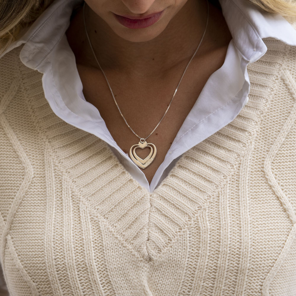 Engraved Heart Necklace