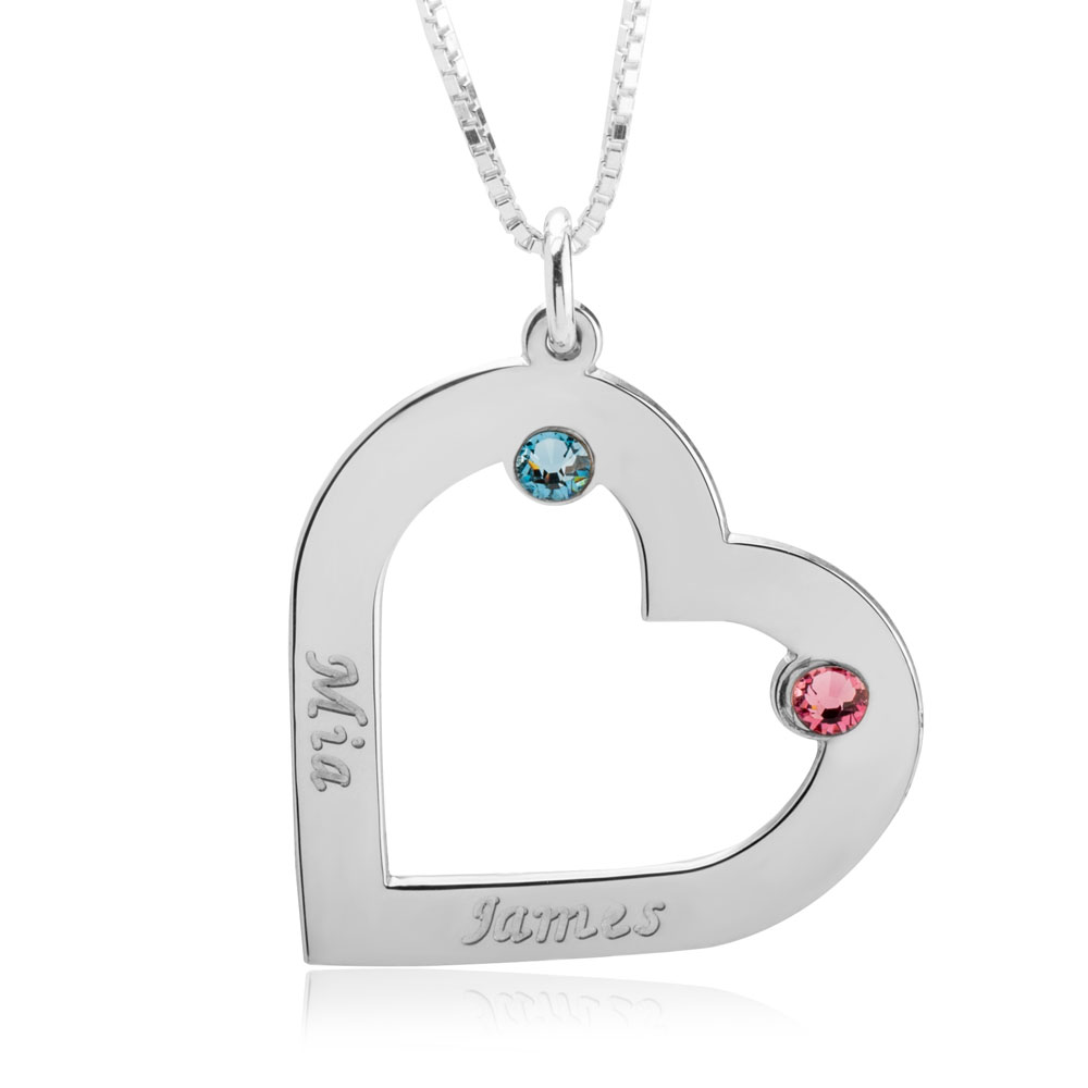 Heart Pendant for Couples