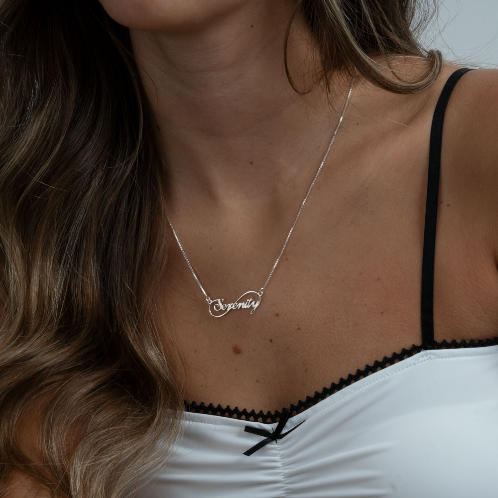 Personalised Infinity Name Necklace