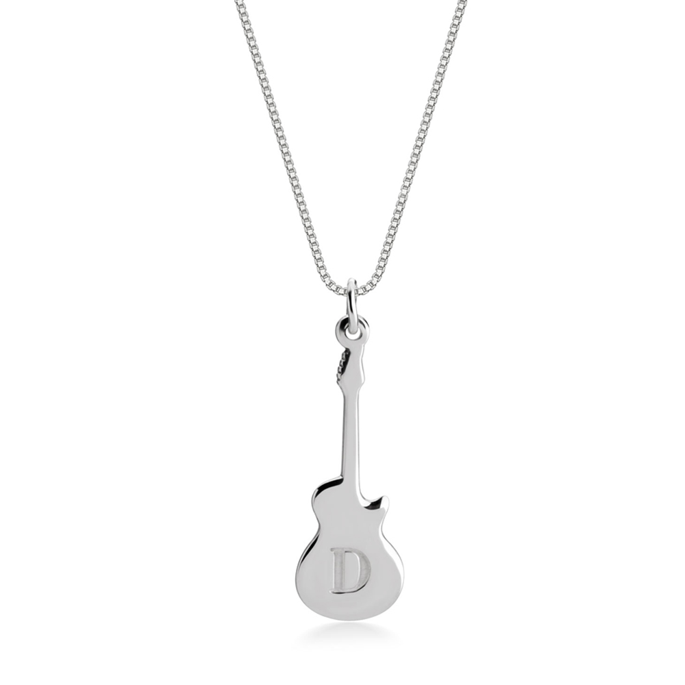 Personalised Guitar Necklace