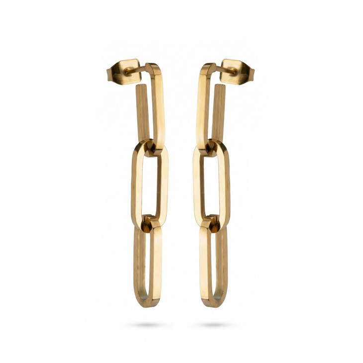 Rectangle Drop Earrings