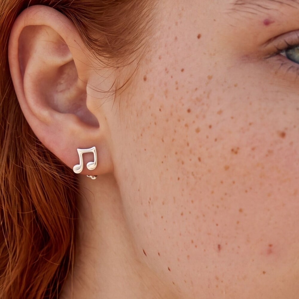 Music Note Earrings