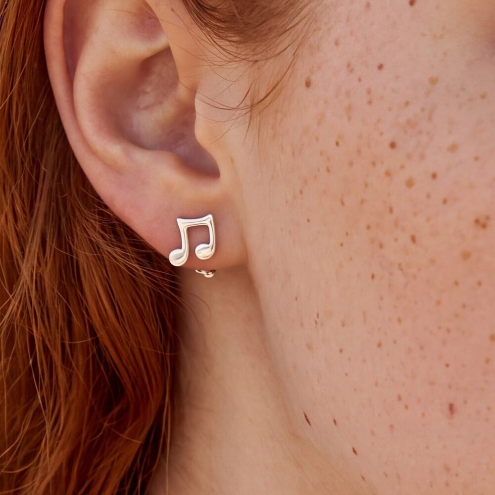 Music Note Earrings