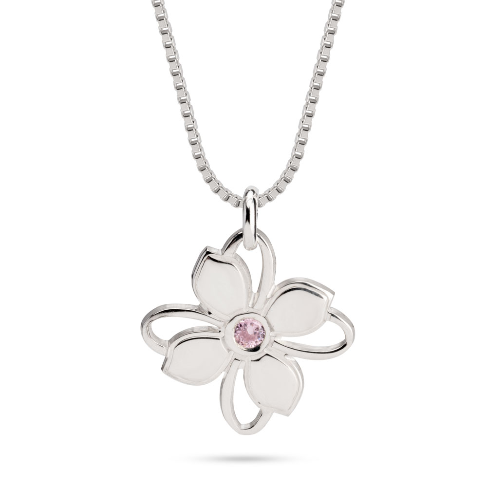 Flower Pendant Necklace