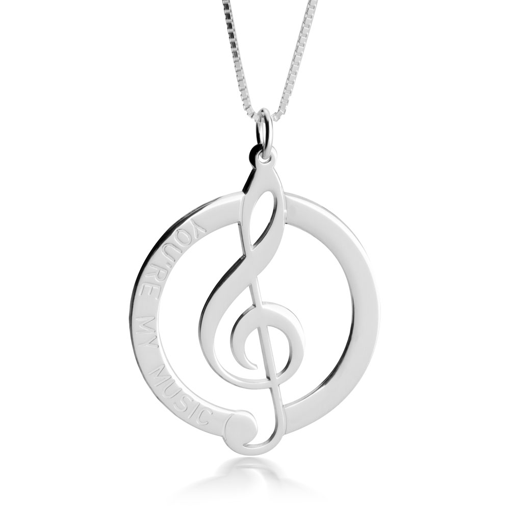 Music Note Pendant