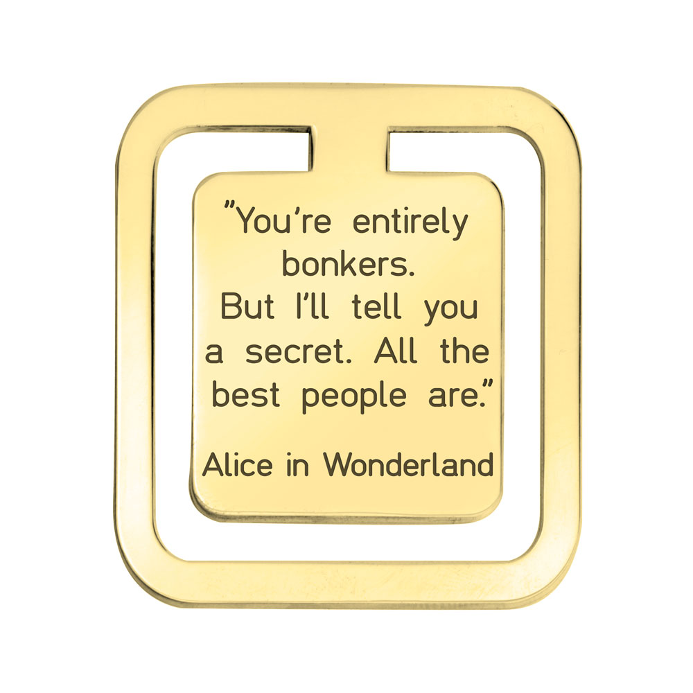 Personalised Bookmark