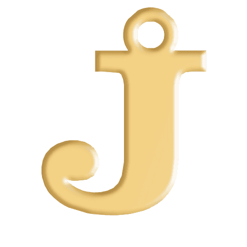 J Initial Pendant