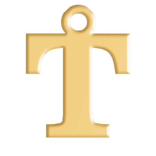 T Initial Pendant