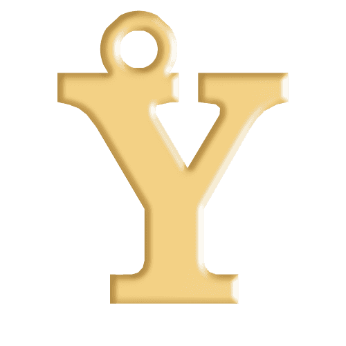 Y Initial Pendant