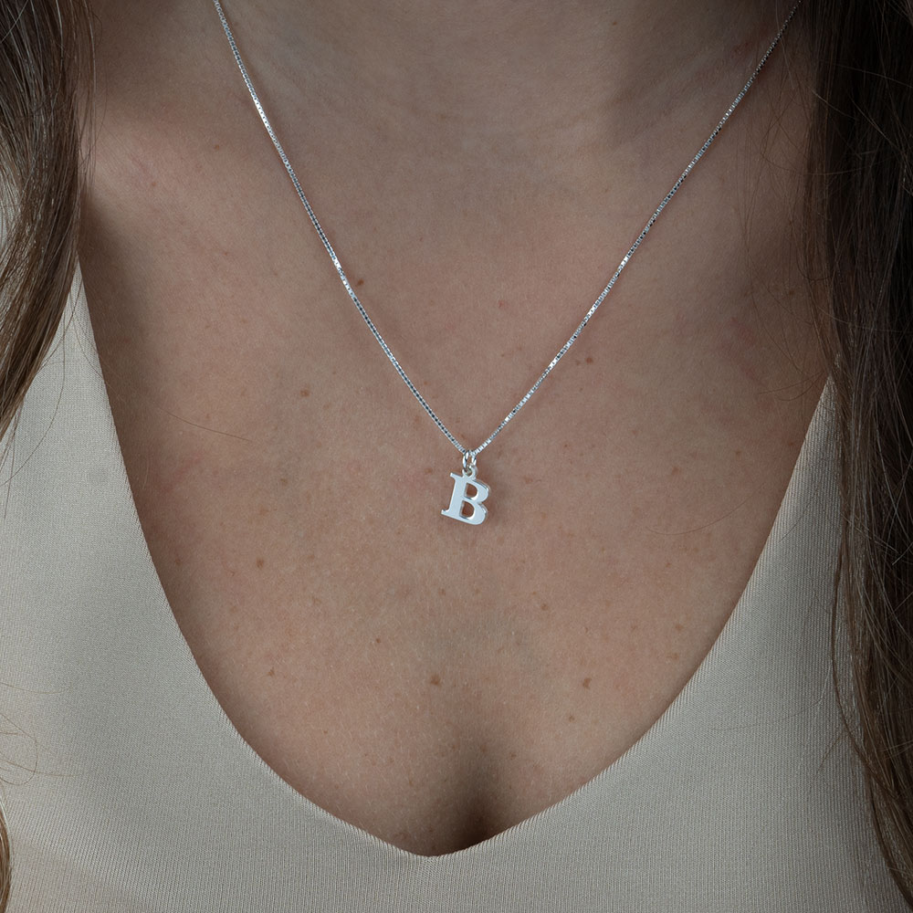 Capital Initial Letter Necklace