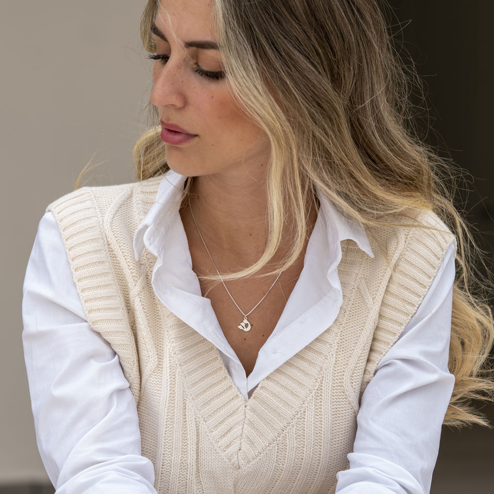 Hebrew Letter Necklace