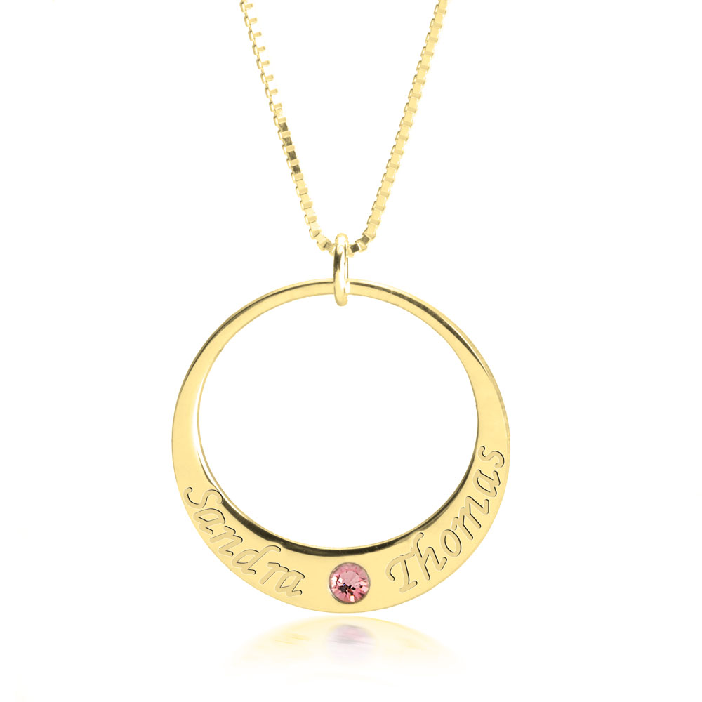 Couple Name Necklace