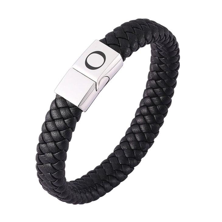 Mens Black Bracelet - Picture 5