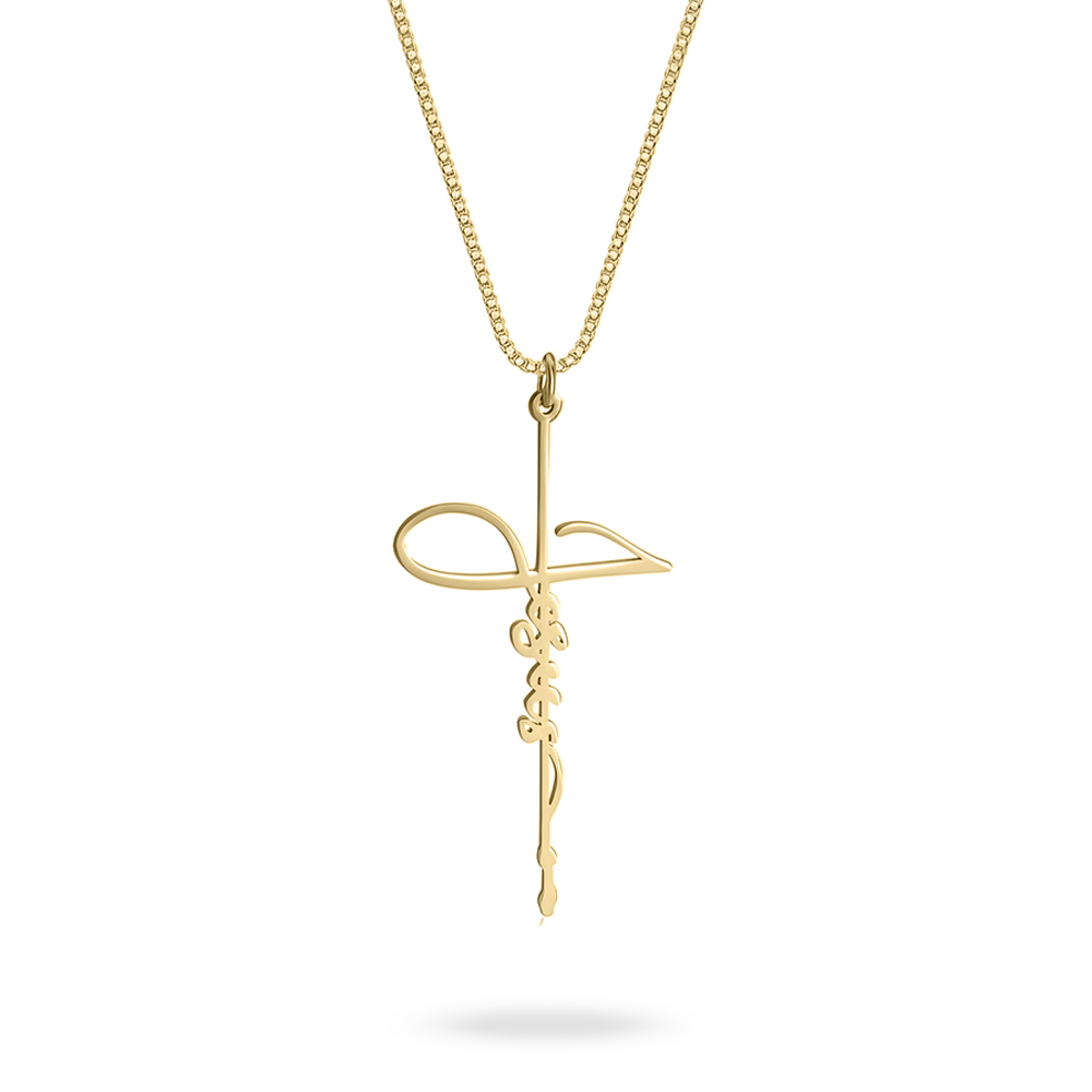 Jesus Cross Necklace