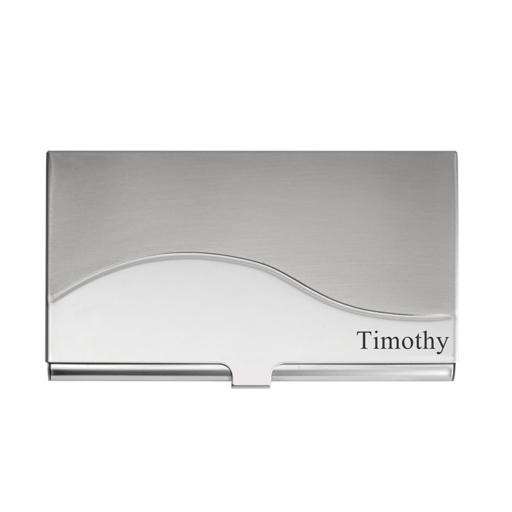 Custom Stainless Steel Card Holder