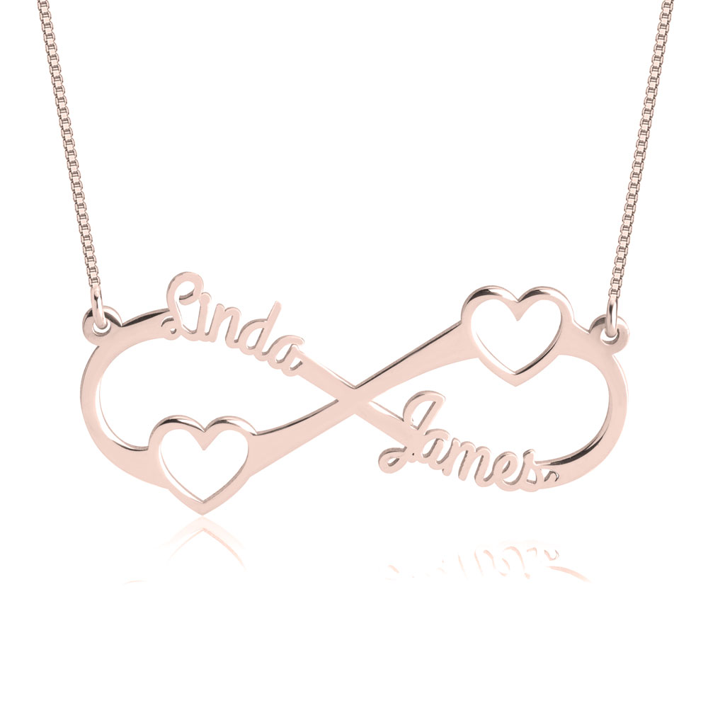 Infinity Love Pendant Necklace