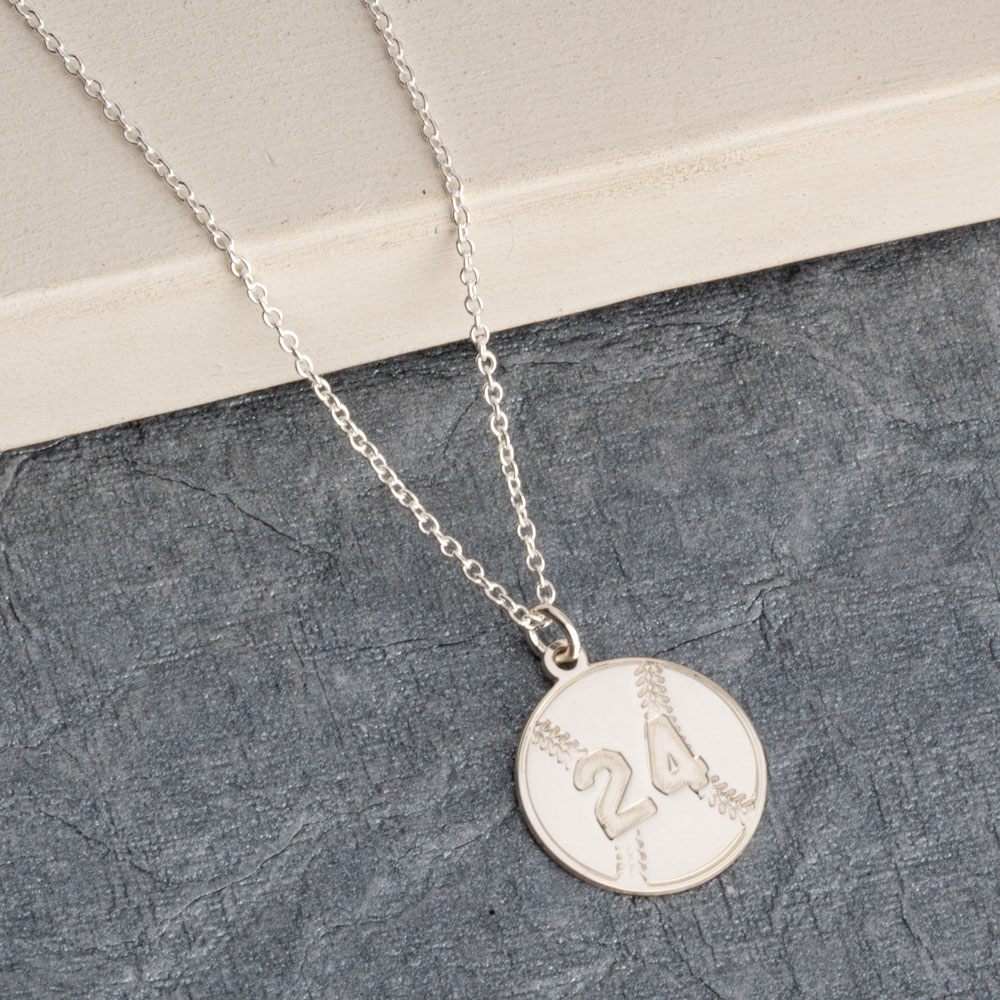 Baseball Necklace
