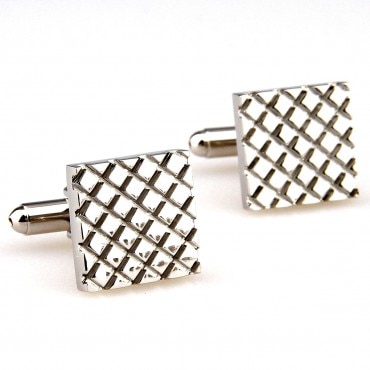Silver Fashion Men Cufflinks