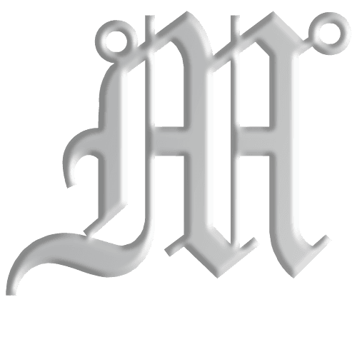 M Initial Pendant