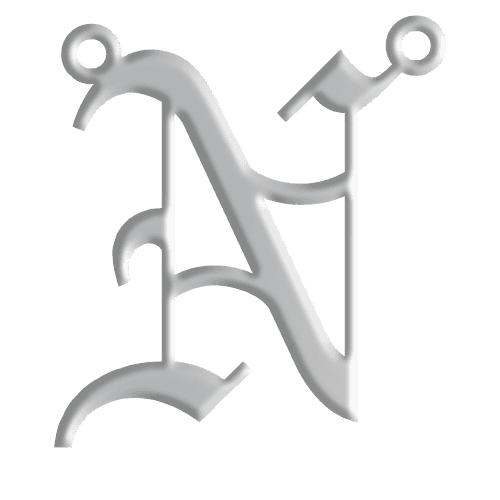 N Initial Pendant