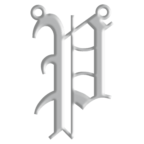 P Initial Pendant