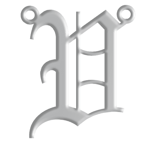 V Initial Pendant