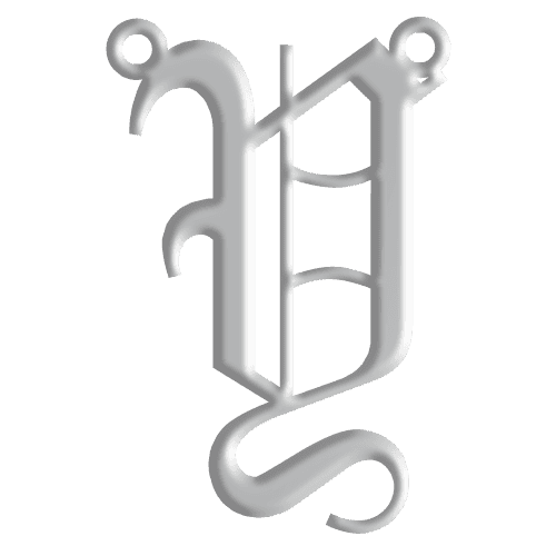 Y Initial Pendant